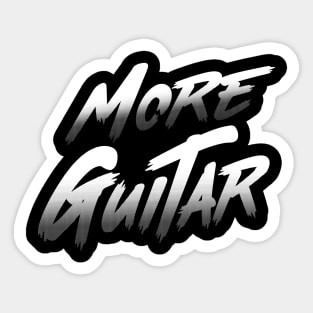 Guitar More Sticker